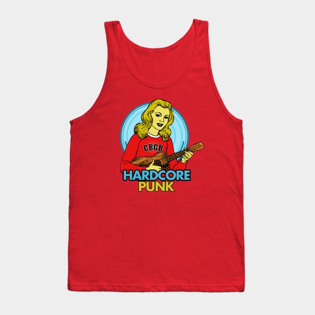 HARDCORE PUNK Tank Top by theanomalius_merch